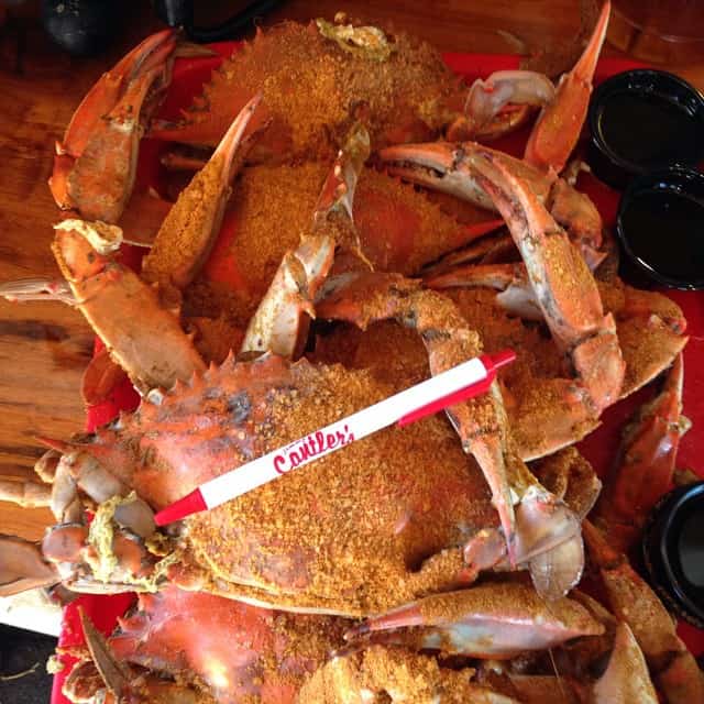 Cantler's Riverside Inn Crabs