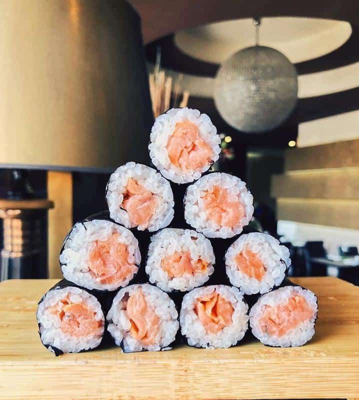Cooked Tuna Sushi Roll