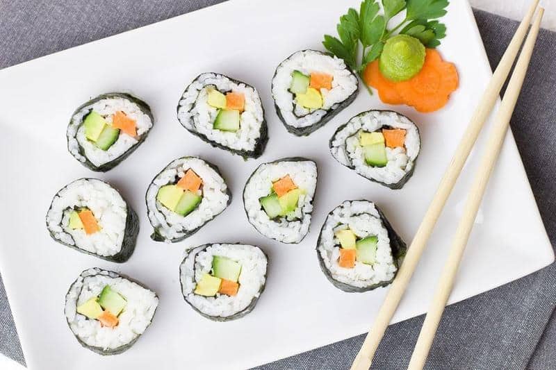 Vegetable Sushi