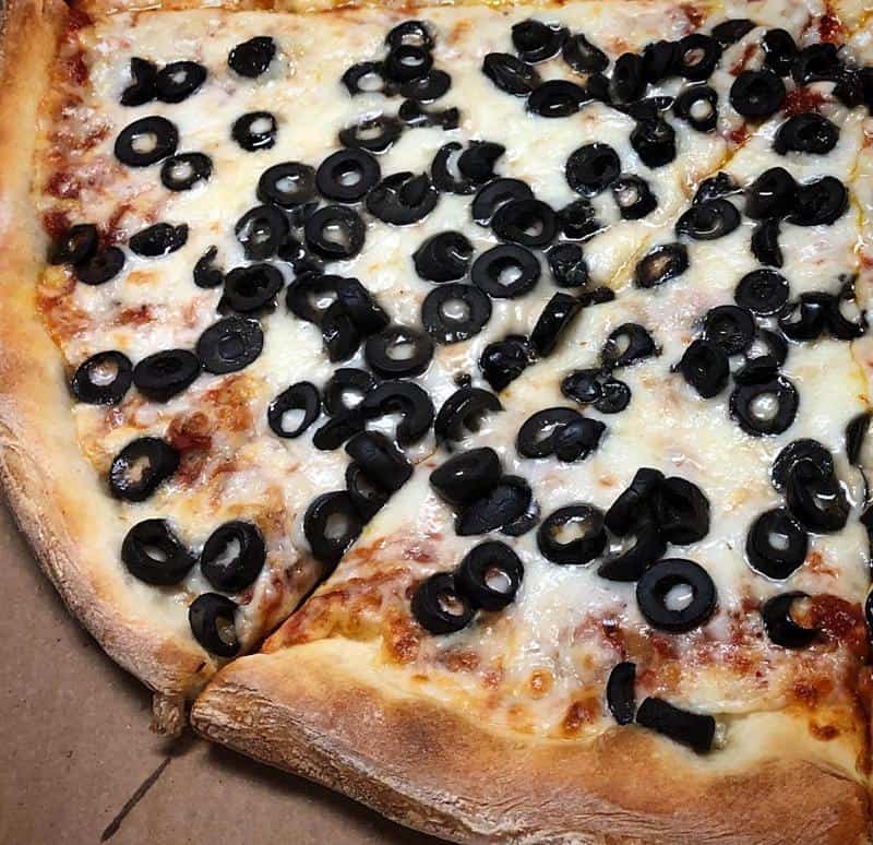 Black Olives Pizza