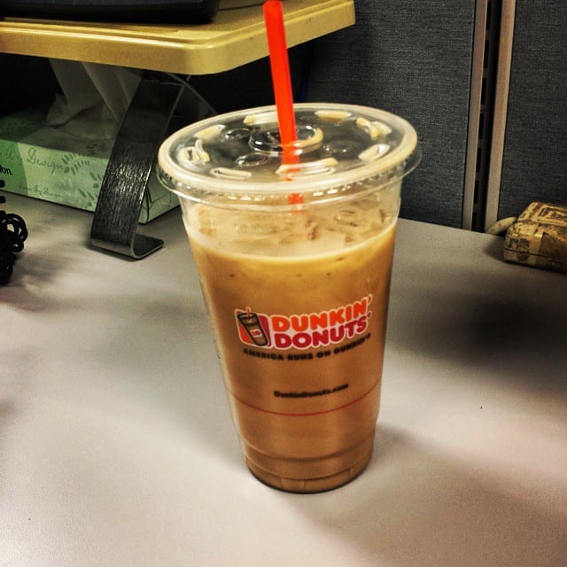 Dunkin’ Caramel Mocha Iced Coffee