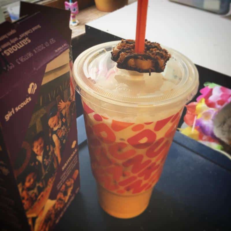 Dunkin’ Coconut Caramel Iced Coffee