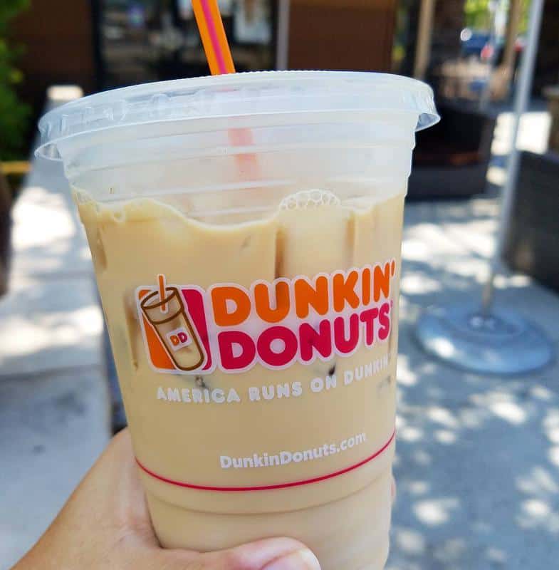 Dunkin’ Hazelnut Iced Coffee