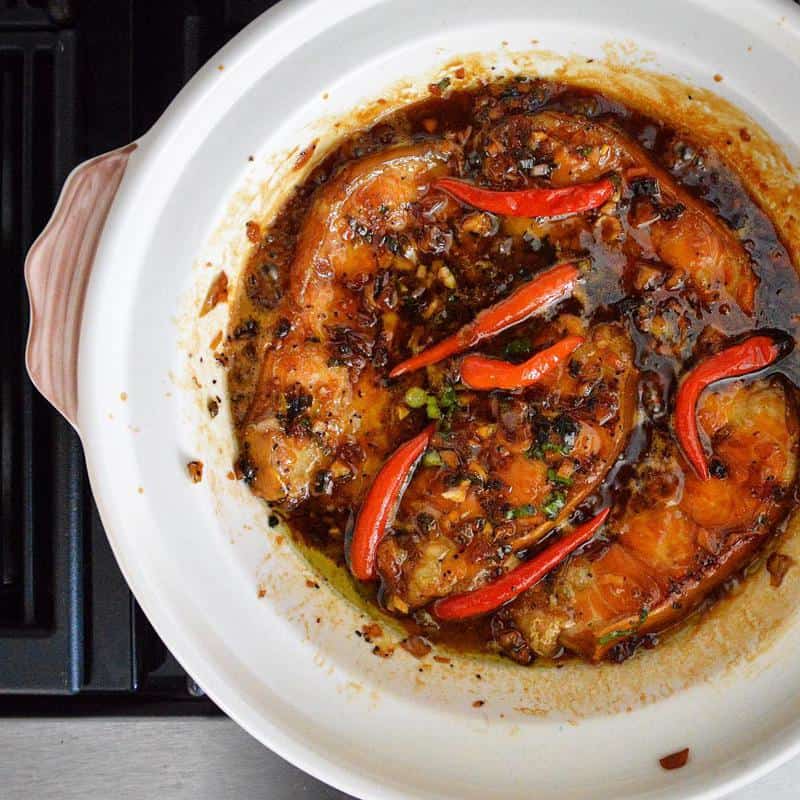 Cá Kho Tộ (Braised Catfish In Clay Pot)