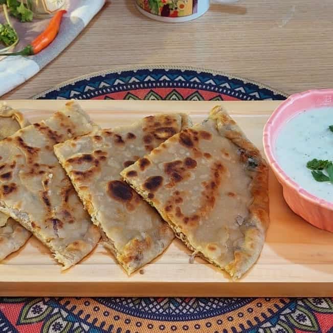 Chapshoro (Fried Pie With Yak Meat Filling)