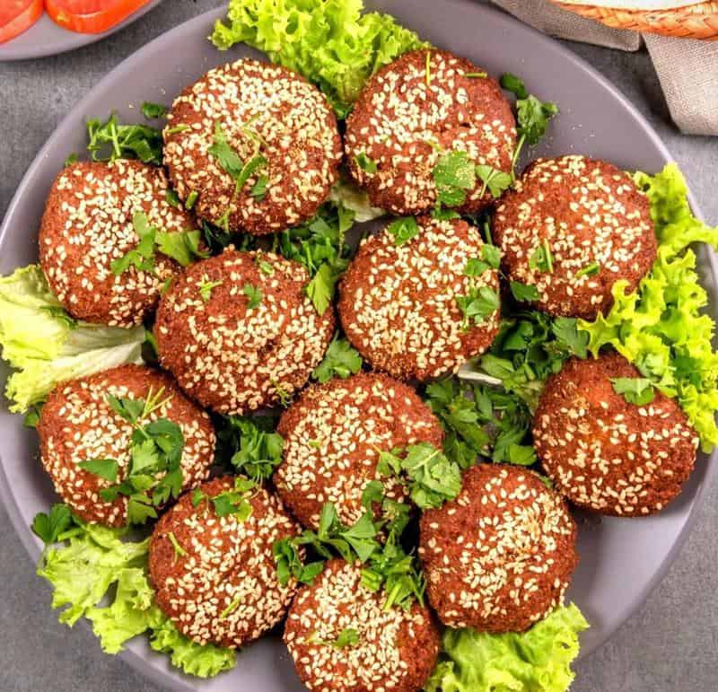 Egyptian Falafel (ta’ameya)