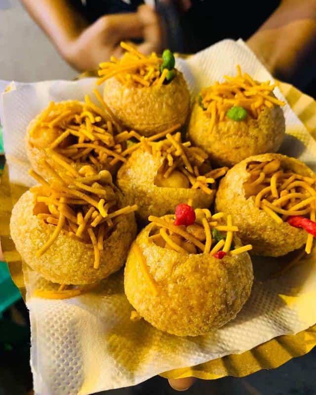 Pani Puri (Deep-Fried Flatbread With Filling)