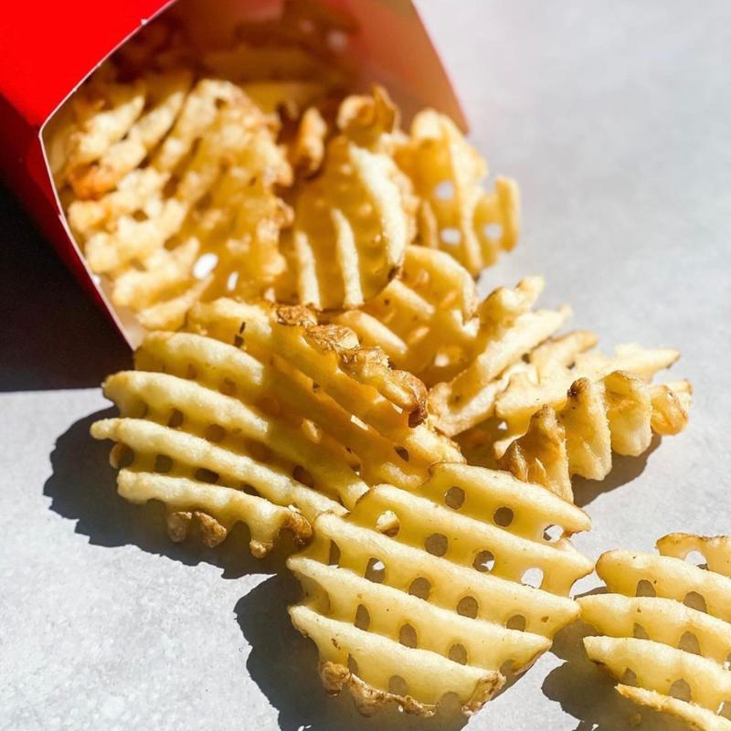 Waffle-Cut Fries