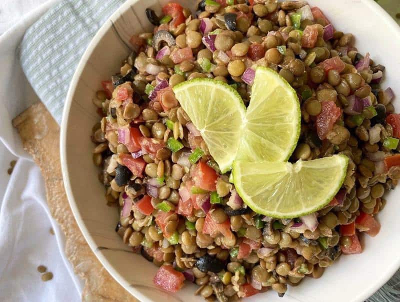 Azifa (Ethiopian Lentil Salad)